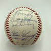 Rickey Henderson Don Larsen New York Yankees Legends Multi Signed Baseball