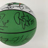 2001-2002 Boston Celtics Team Signed Basketball Paul Pierce JSA COA