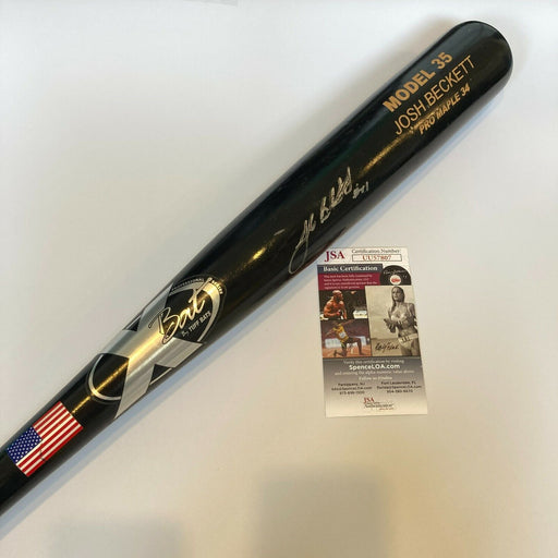 Josh Beckett Signed Autographed Game Model X-Bat With JSA COA Boston Red Sox
