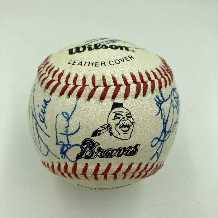 Beautiful 1987 St. Louis Cardinals NL Champs Team Signed Baseball Beckett COA