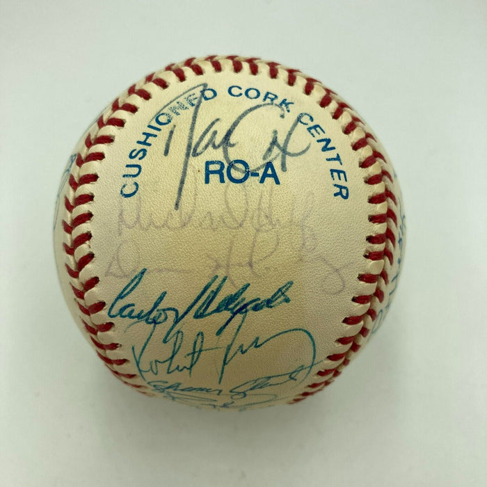 1991 Toronto Blue Jays Team Signed American League Baseball