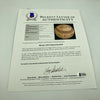 Mickey Lolich Signed Career Win No. 104 Final Out Game Used Baseball Beckett COA