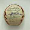 Vintage 1975 Boston Red Sox AL Champs Team Signed Baseball Carl Yastrzemski BAS
