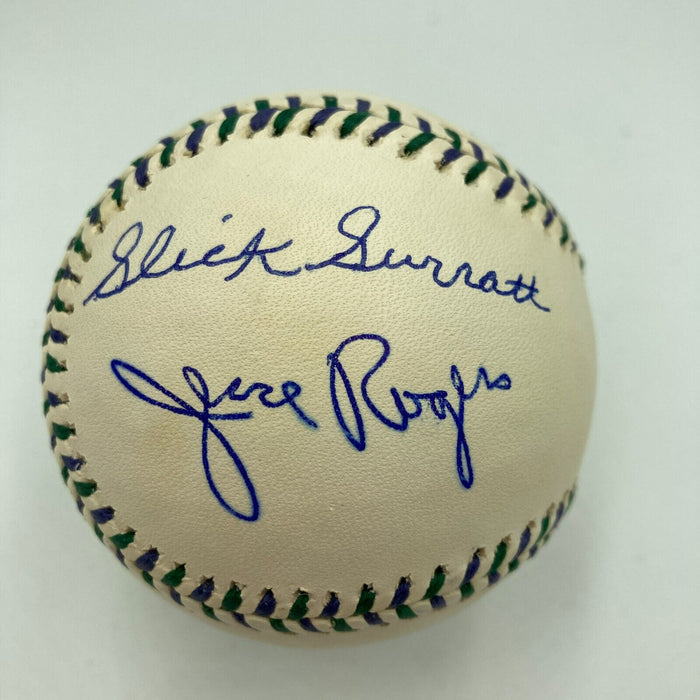 Buck O'neil Negro League Legends Signed 1998 All Star Game Baseball MLB Auth