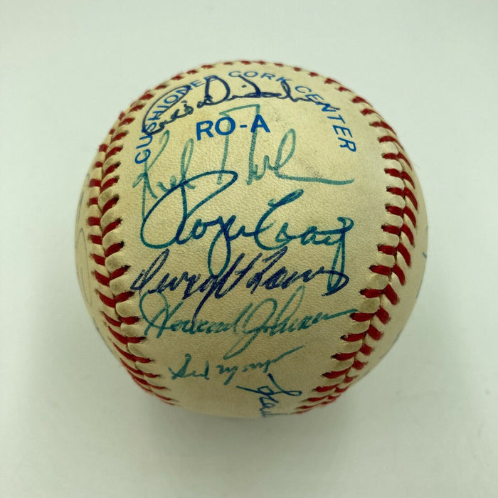 1984 Detroit Tigers World Series Champs Team Signed Baseball JSA COA