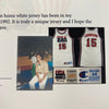 1992 Magic Johnson Signed Game Used Team USA Olympics Jersey MEARS COA