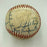 Mickey Mantle 1974 Hall Of Fame Induction Multi Signed Baseball JSA COA