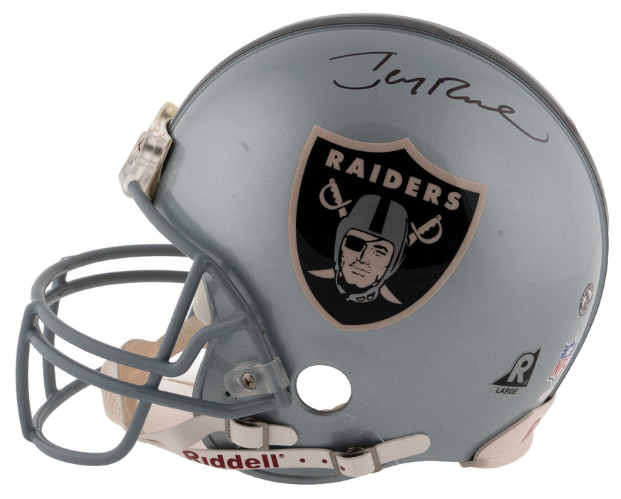 Jerry Rice Signed Oakland Raiders Full-Size Authentic Helmet With Steiner COA
