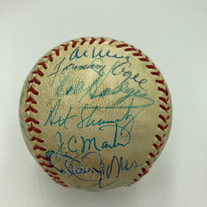 1969 New York Mets WS Champs Team Signed Baseball Gil Hodges Ryan Seaver JSA