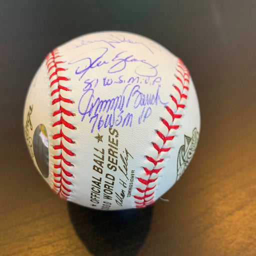RARE World Series MVP's Signed Inscribed Baseball Steiner Hologram