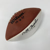 Otto Graham Signed Authentic Wilson NFL Football PSA DNA Graded 9 MINT