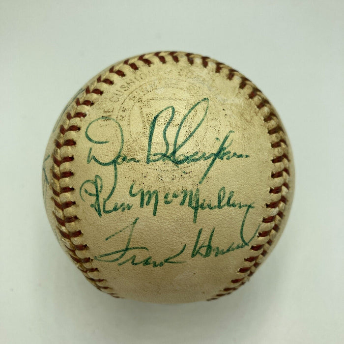 Gil Hodges 1965 Washington Senators Team Signed American League Baseball BAS COA