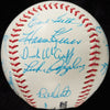 1980's Cracker Jack Old Timer's Classic HOF Multi Signed Baseball Beckett COA