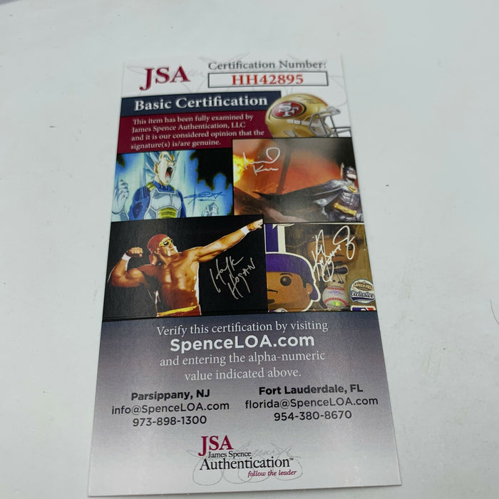 Cleo Miller NFL Signed Autographed Golf Ball PGA With JSA COA