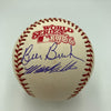 Bill Buckner & Mookie Wilson Signed 1986 World Series Baseball Steiner COA