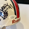 HOF Multi Signed Mini Helmet Dan Fouts Larry Wilson Mel Renfro Dan Dierdorf JSA