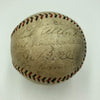 Babe Ruth & Honus Wagner 1933 World Series Signed Game Used Baseball JSA COA