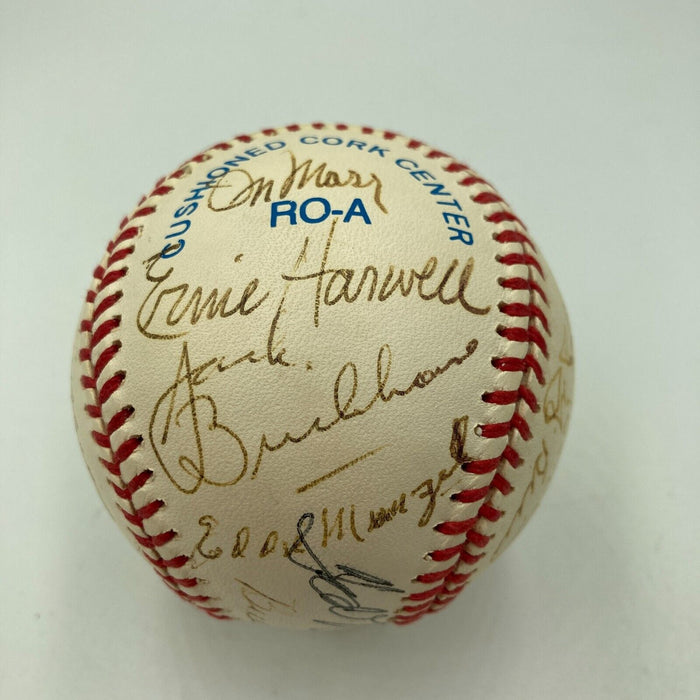 Hall Of Fame Veterans Committee Signed Baseball Ted Williams Stan Musial JSA