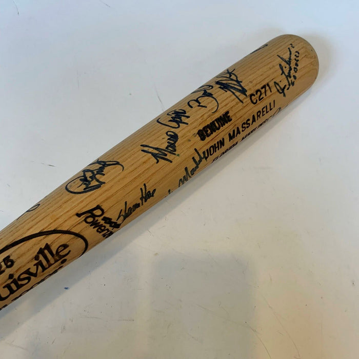 1994 New York Mets Team Signed Autographed Baseball Bat