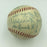 Beautiful 1955 All Star Game Signed Baseball Willie Mays Ernie Banks Musial JSA