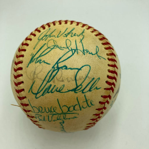 Nolan Ryan 1974 California Angels Team Signed American League Baseball JSA COA