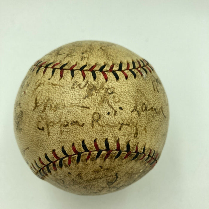 1927 Cincinnati Reds Team Signed National League Baseball Eppa Rixey JSA COA