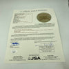 1923 NY Yankees World Series Champs Team Signed Baseball Babe Ruth JSA & PSA