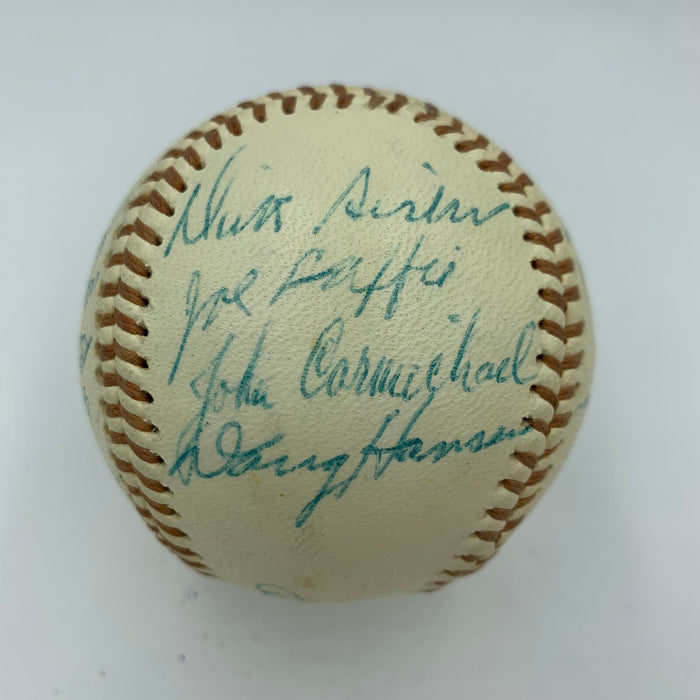 Beautiful 1955 San Diego Padres Team Signed Baseball With Ralph Kiner