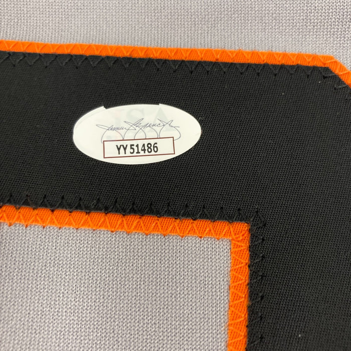 Willie Mays "Hall Of Fame 1979" Signed San Francisco Giants Russell Jersey JSA