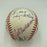 Ted Williams & Joe Dimaggio Hall Of Fame Multi Signed Baseball JSA COA