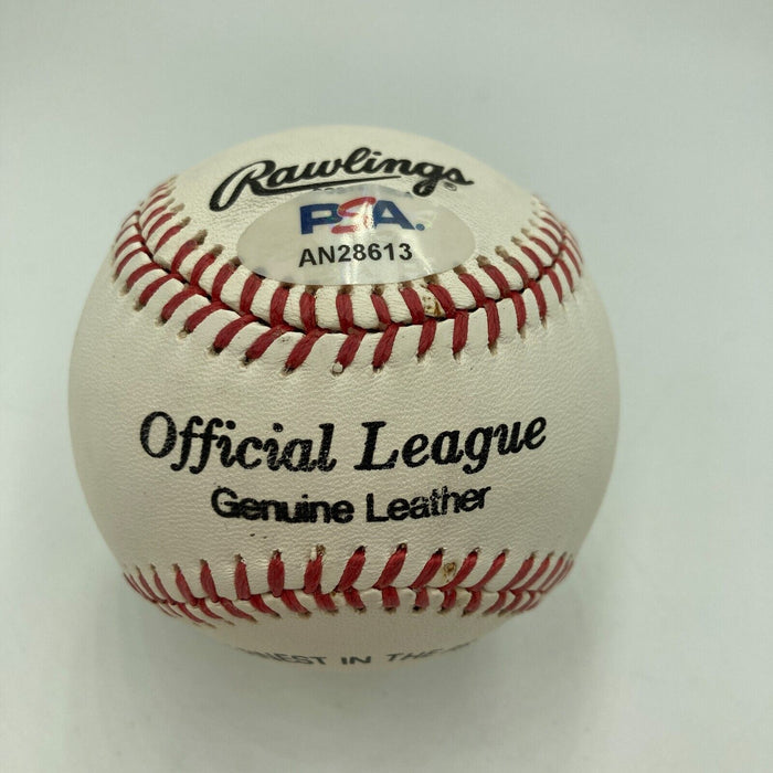 Nice Willie Mays Signed Official League Baseball PSA DNA COA