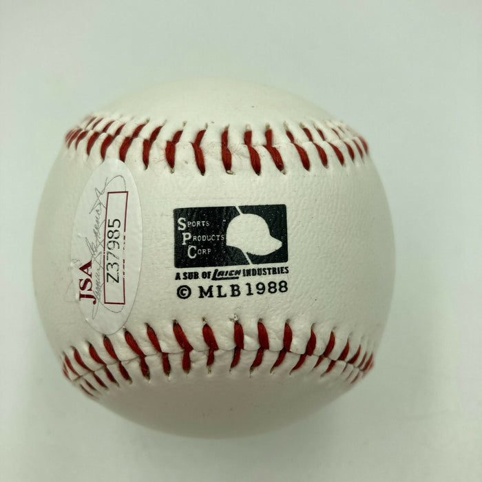 Kirby Puckett Signed Autographed Minnesota Twins Logo Baseball JSA Sticker