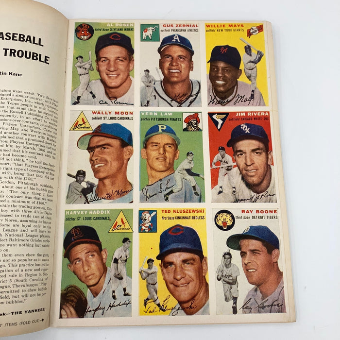 Eddie Mathews Signed 1954 Sports Illustrated First Issue JSA COA