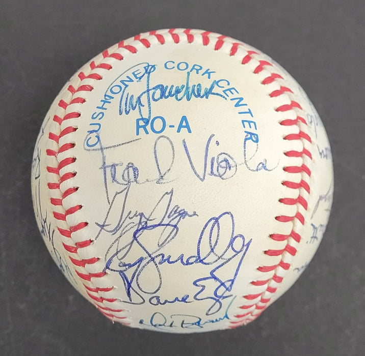 Kirby Puckett 1985 Minnesota Twins Team Signed Baseball JSA COA