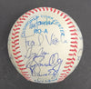 Kirby Puckett 1985 Minnesota Twins Team Signed Baseball JSA COA