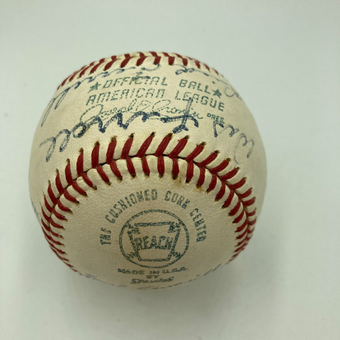 1933 Inaugural First Ever All Star Game Team Signed Baseball PSA DNA COA