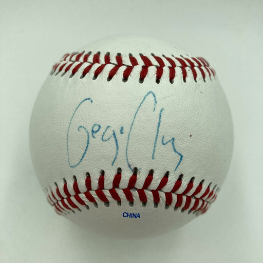 George Clooney Signed Autographed Official League Baseball Beckett COA Celebrity