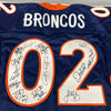 2002 Denver Broncos Team Signed Authentic Game Issued Jersey PSA DNA