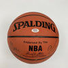 Wilt Chamberlain Abdul-Jabbar Magic Johnson Lakers Greats Signed Basketball PSA