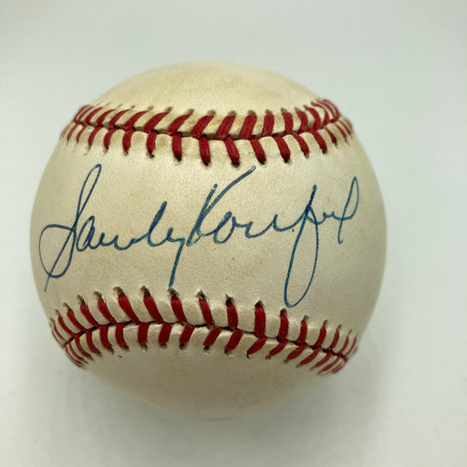 Sandy Koufax Signed Official National League Baseball PSA DNA COA