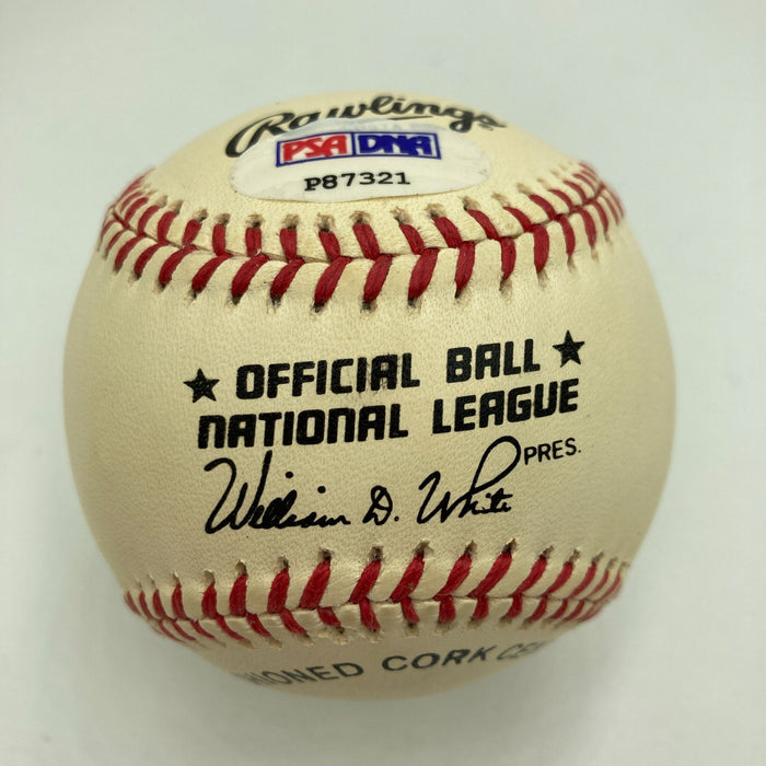 Darryl Strawberry Signed Official National League Baseball PSA DNA COA