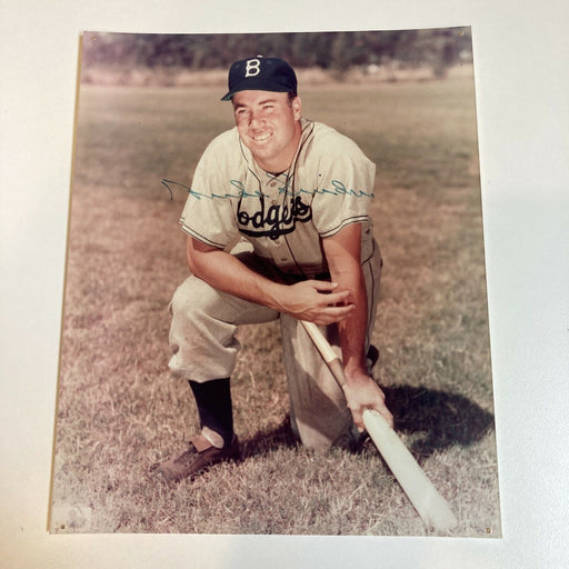 Duke Snider Signed Autographed 8x10 Baseball Photo