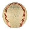 1978 New York Yankees World Series Champs Team Signed Baseball JSA COA