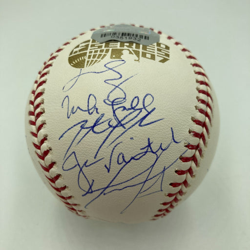 2007 Boston Red Sox World Series Champs Team Signed W.S. Baseball MLB Authentic