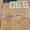 Michael Jordan Signed Last Dance Game Used Final Floor NBA Finals UDA & JSA COA