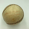 Historic Hughie Jennings & John McGraw Signed 1924 National League Baseball JSA