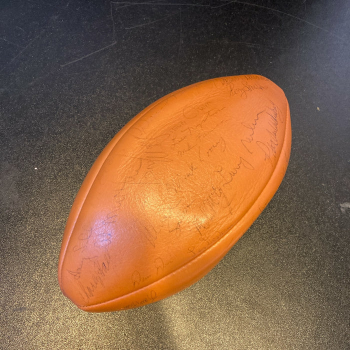 1975 Green Bay Packers Team Signed Wilson NFL Game Football JSA COA