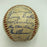 1962 New York Mets Inaugural Season Team Signed National League Baseball JSA COA