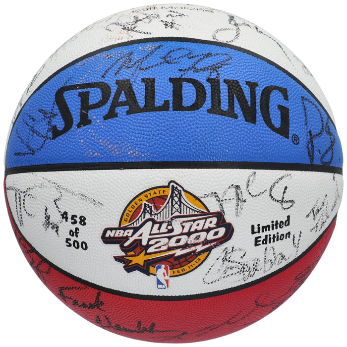 Kobe Bryant 2000 NBA All Star Team Signed Basketball 36 Sigs Beckett COA