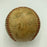 1961 World Series Umpires Signed Game Used Baseball JSA COA Yankees Reds